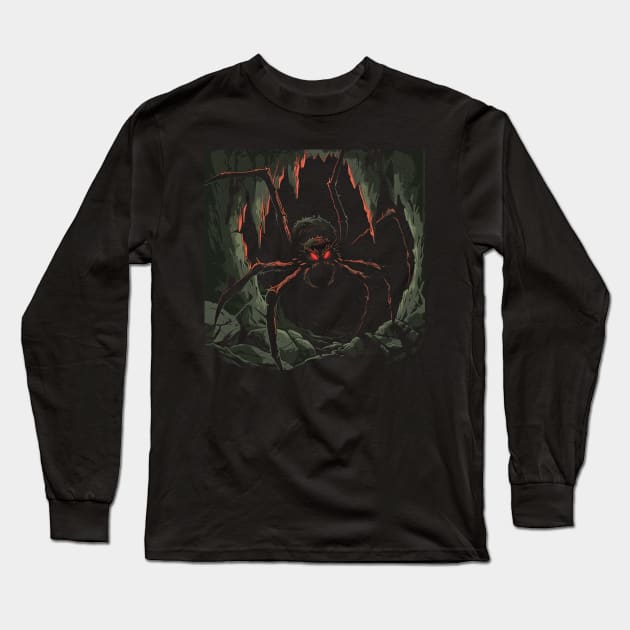 shelob Long Sleeve T-Shirt by rocknerd